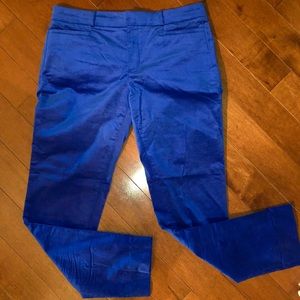 Banana Republic Velvet Cropped Trousers